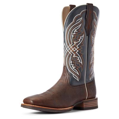 Ariat Double Kicker - Western Laarzen DonkerBruin Heren - 35749-313